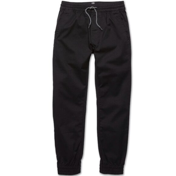 Volcom Boy's Frickin Slim Joggers (Big Kids) Black MD (10 Big Kid) - Picture 1 of 1